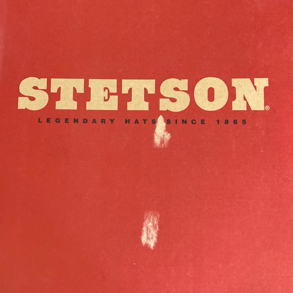 New in box black Stetson.
